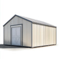 Storage Shed Metal 480x240x300 cm – Beige – Multipurpose Design