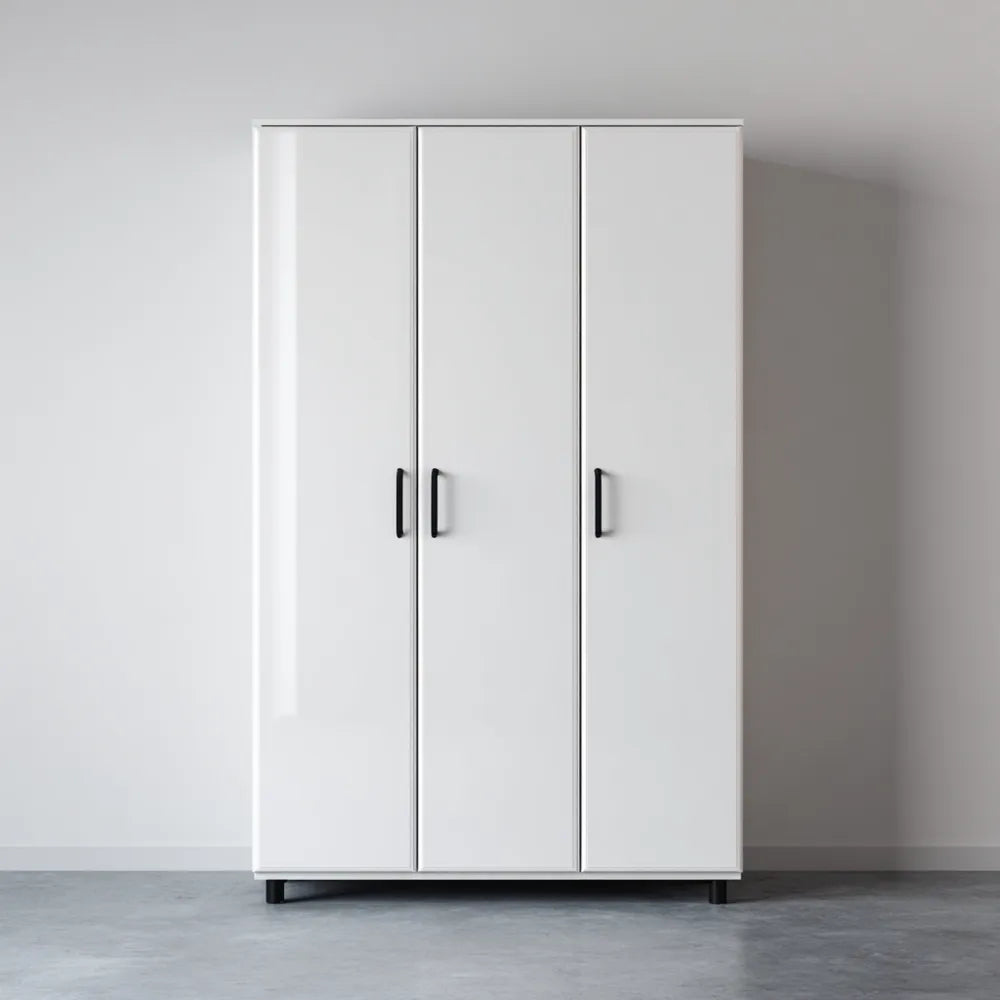 Wardrobe – Modern Design 180x200x50 cm – White
